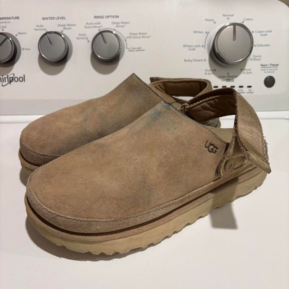 Ugg Women's Tan and Brown Clogs